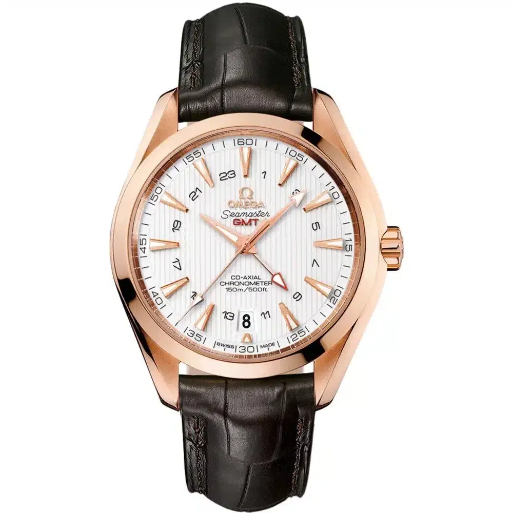 Omega 231.53.43.22.02.001 Aqua Terra 150m GMT Watch  
