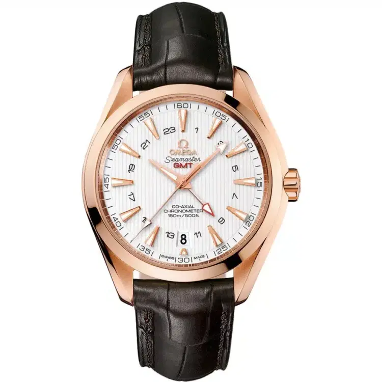 Omega 231.53.43.22.02.001 Aqua Terra 150m GMT Watch  -Hover-Image