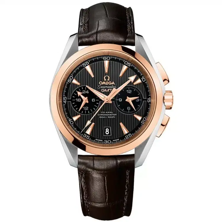 Omega 231.23.43.52.06.001 Aqua Terra 150m Co-Axial GMT Chronograph...-Hover-Image