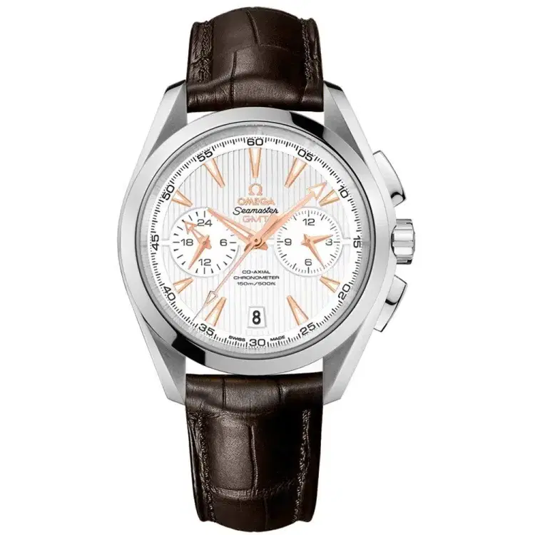 Omega 231.13.43.52.02.001 Aqua Terra 150m Co-Axial GMT Chronograph...-Hover-Image