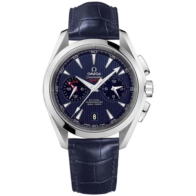 Omega 231.13.43.52.03.001 Aqua Terra 150m Co-Axial GMT Chronograph...-Hover-Image