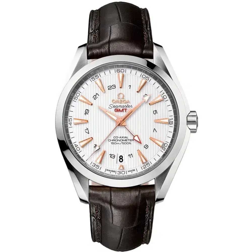 Omega 231.13.43.22.02.004 Aqua Terra 150m GMT Watch  