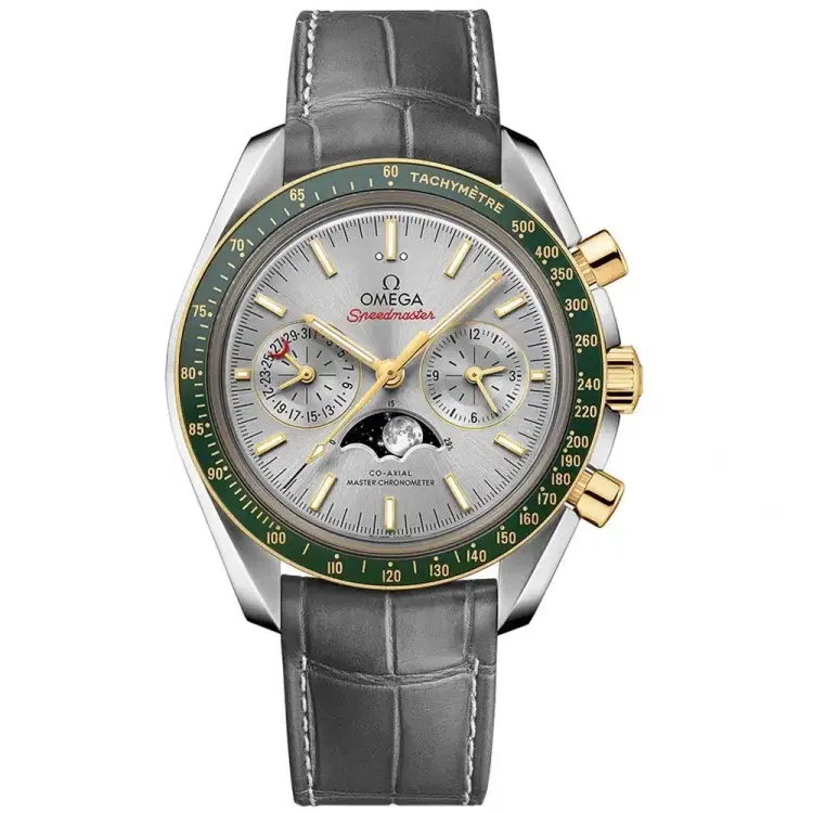 Omega 304.23.44.52.06.001 Speedmaster Moonphase Co-Axial Master...-Hover-Image