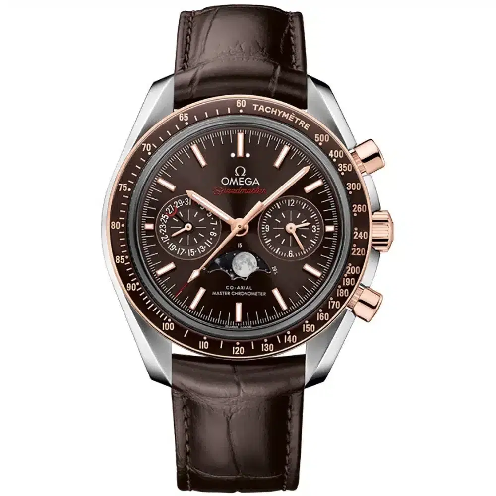 Omega 304.23.44.52.13.001 Speedmaster Moonphase Co-Axial Master...