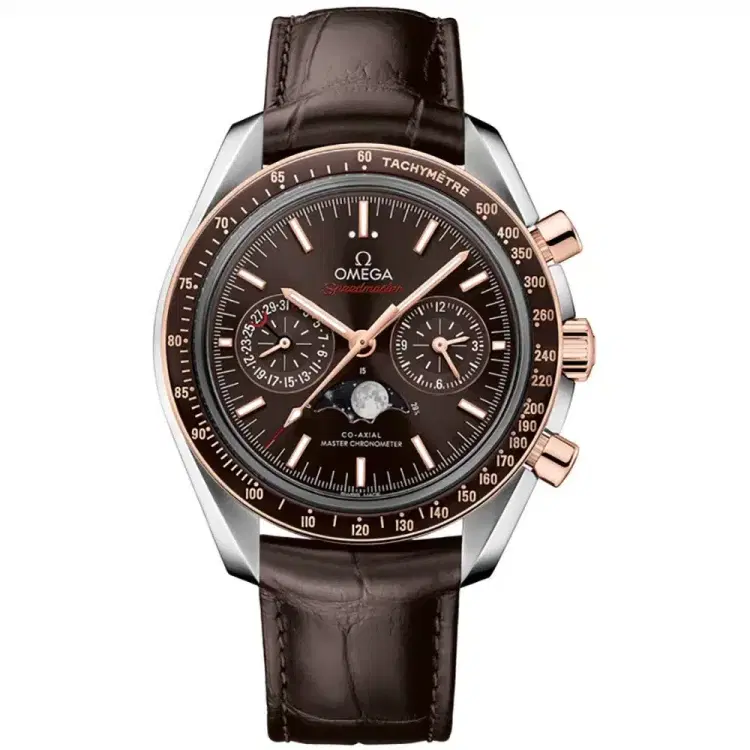 Omega 304.23.44.52.13.001 Speedmaster Moonphase Co-Axial Master...-Hover-Image