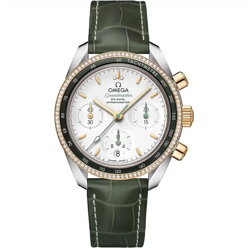 Omega 324.28.38.50.02.001 Speedmaster Co-Axial Chronograph 38mm Ladies Watch