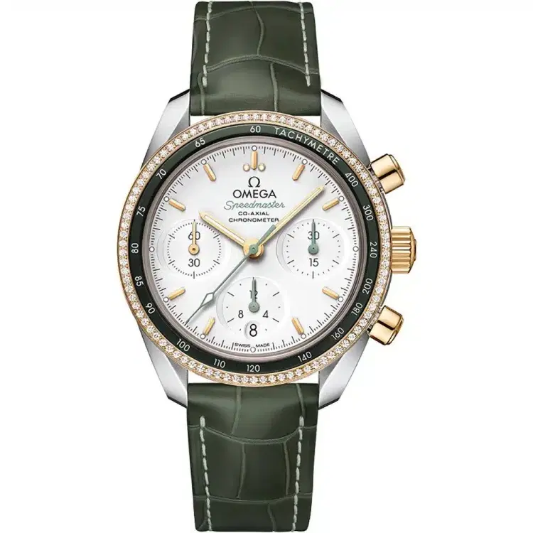 Omega 324.28.38.50.02.001 Speedmaster Co-Axial Chronograph 38mm Ladies Watch-Hover-Image