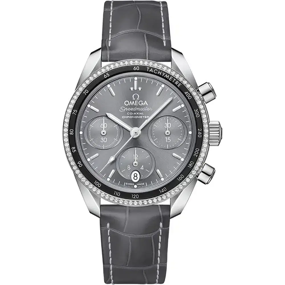 Omega 324.38.38.50.06.001 Speedmaster Co-Axial Chronograph 38mm Ladies Watch