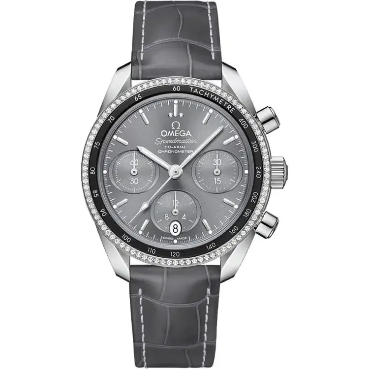 Omega 324.38.38.50.06.001 Speedmaster Co-Axial Chronograph 38mm Ladies Watch-Hover-Image