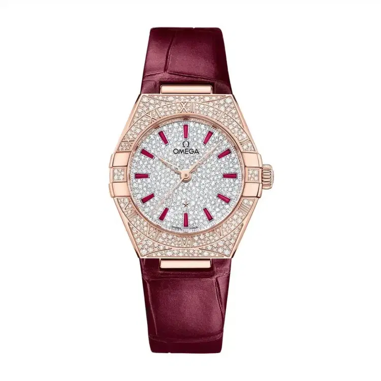 Omega 131.58.29.20.99.001 Constallation Co-Axial Diamonds Dial-Hover-Image