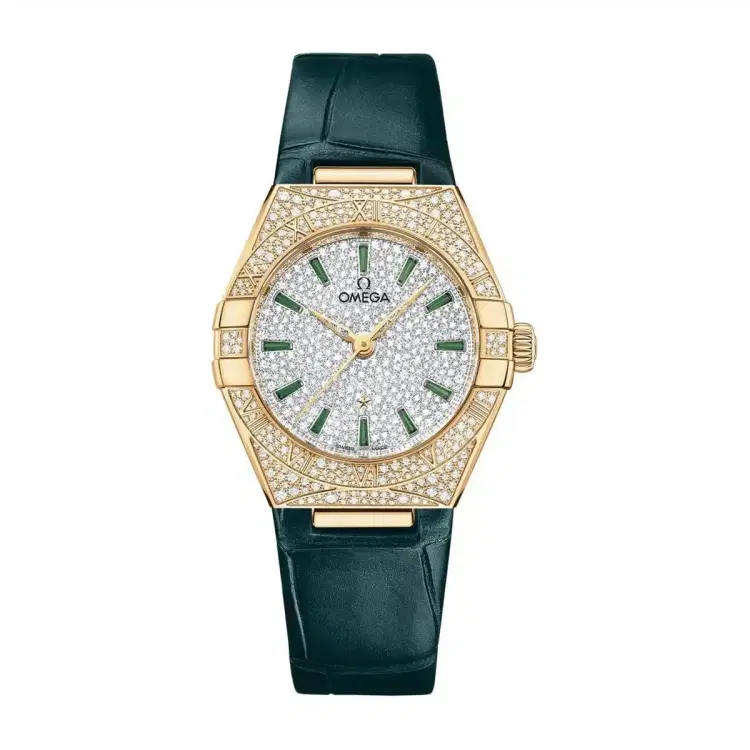 Omega 131.58.29.20.99.002 Constellation Co-Axial Diamonds Dial-Hover-Image