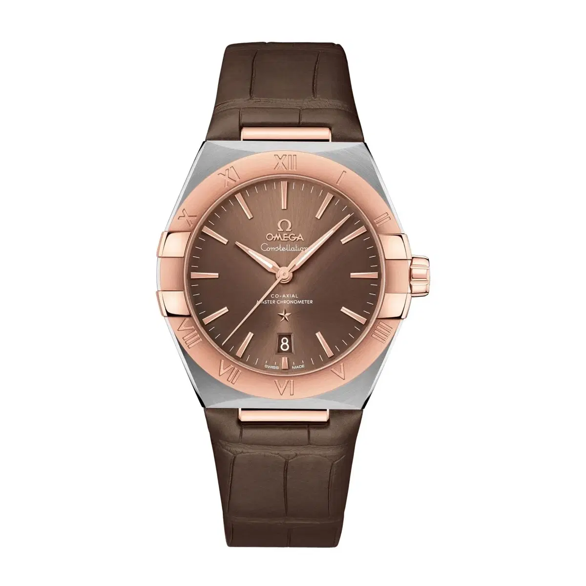 Omega 131.23.39.20.13.001 Constellation Co-Axial Brown Dial