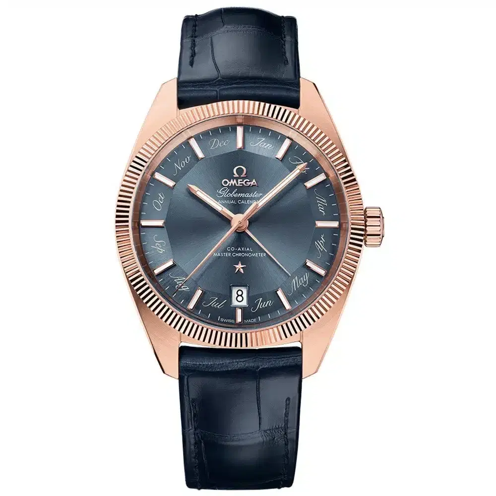 Omega 130.53.41.22.03.001 Globemaster Annual Calendar Watch