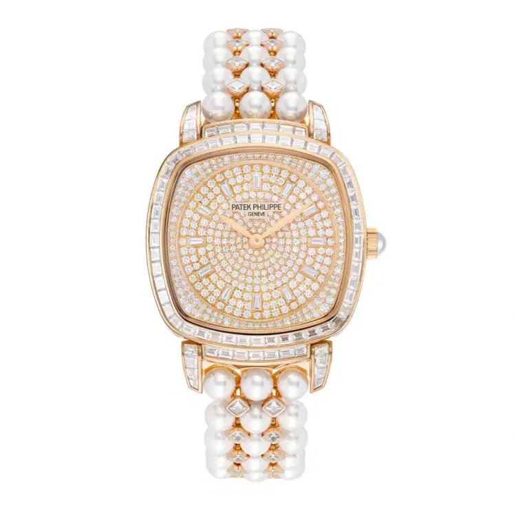 Patek Philippe 7042-100R-010 Gondolo Diamond Dial Pearl and Rose Gold Bracelet-Hover-Image