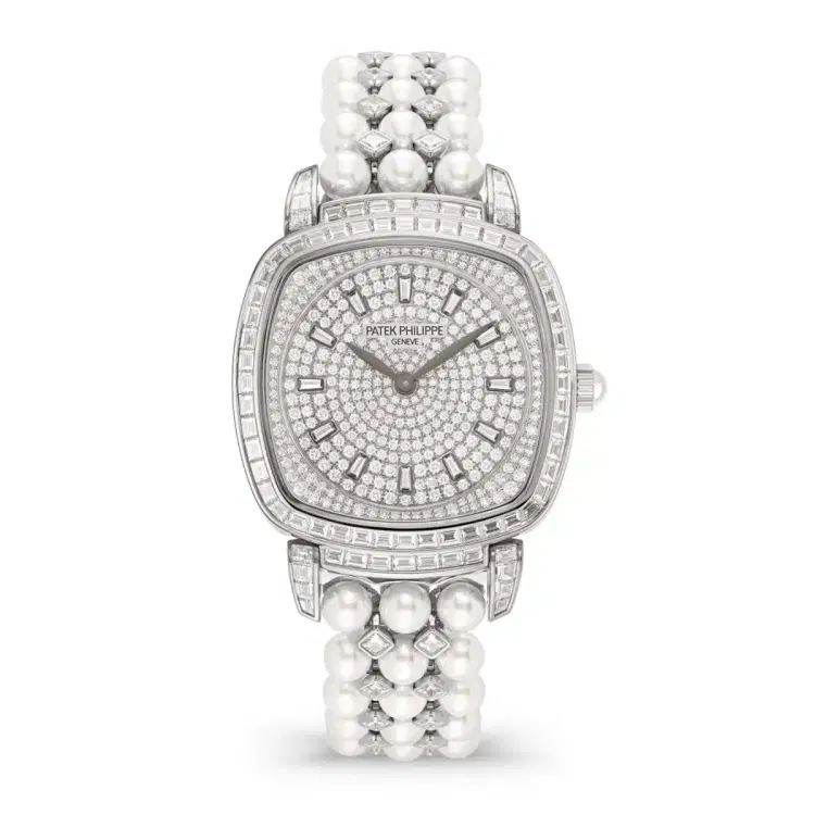 Patek Philippe 7042-100G-010 Gondolo Diamond Dial Pearl and Gold Bracelet-Hover-Image