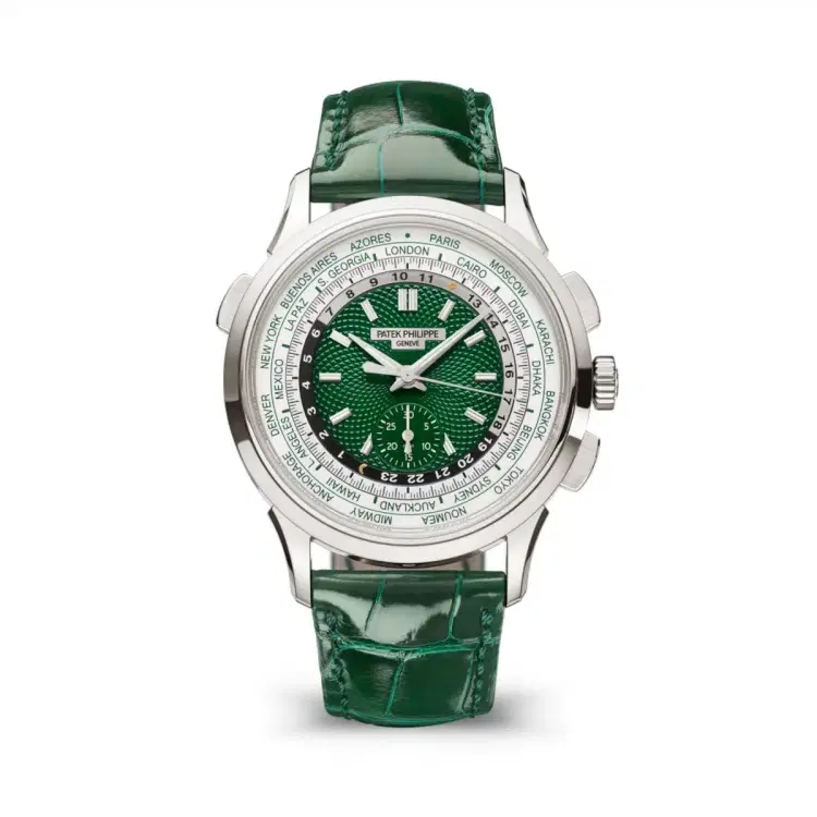 Patek Philippe 5930P-001 Complications Green Dial Green Leather Strap-Hover-Image
