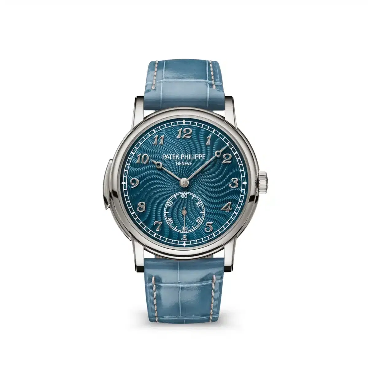 Patek Philippe 5178G-012 GRAND Complications Blue Dial Blue Leather Strap