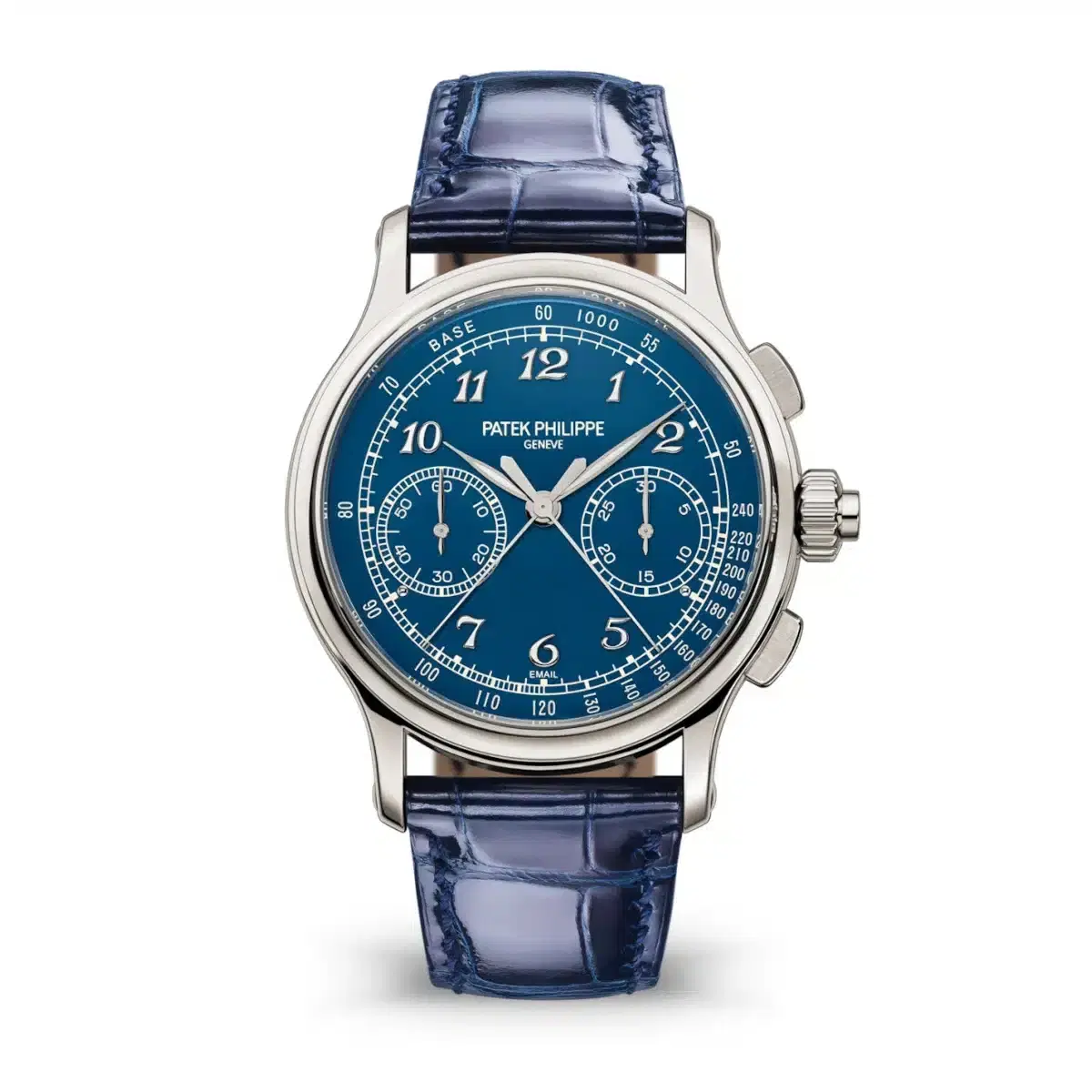 Patek Philippe 5370P-011 Grand Complications Blue Dial Blue Leather Strap