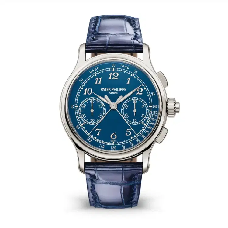 Patek Philippe 5370P-011 Grand Complications Blue Dial Blue Leather Strap-Hover-Image