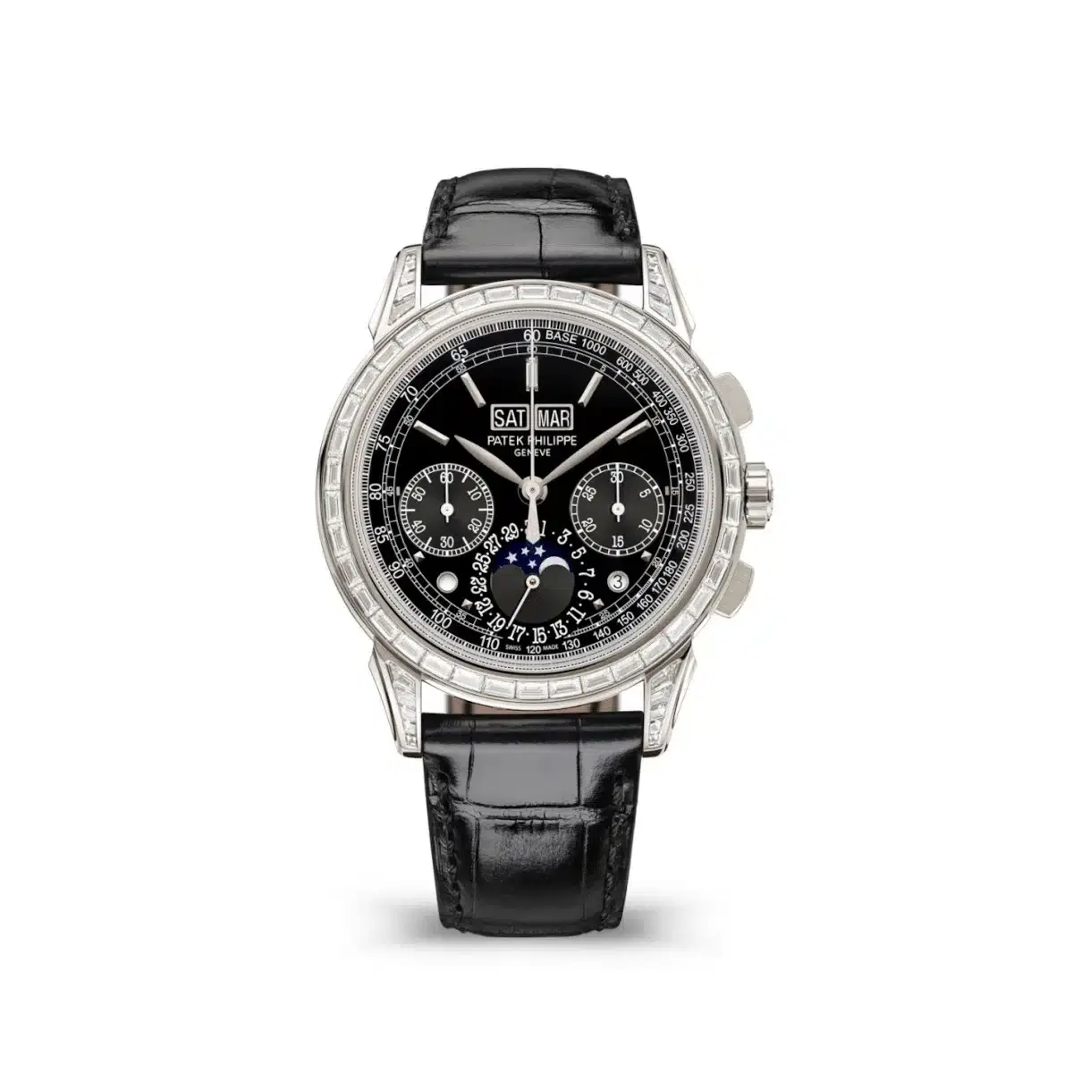 Patek Philippe 5271P-010 Grand Complications Black Dial Black Leather Strap