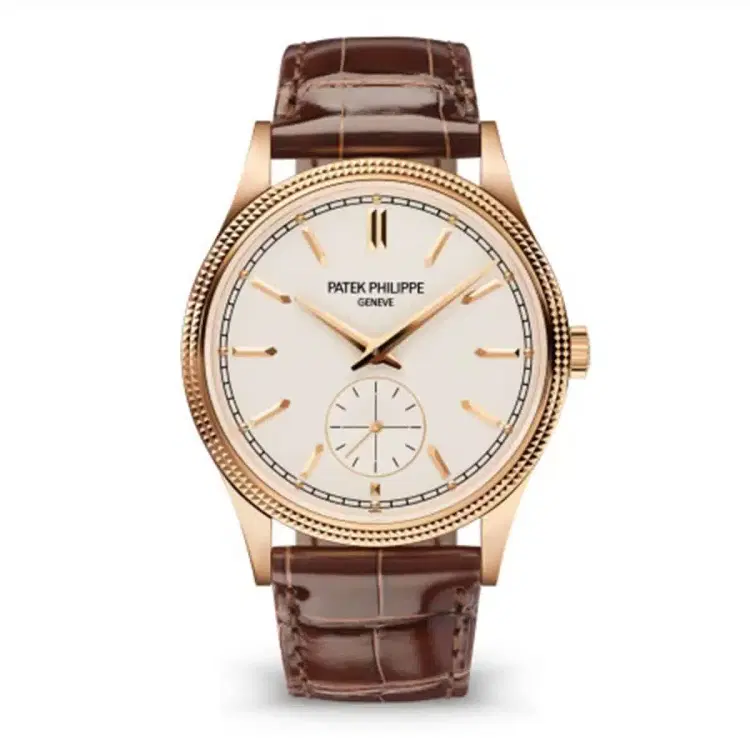 Patek Philippe 6119R-001 Calatrava 18K Rose Gold 39 mm Watch-Hover-Image