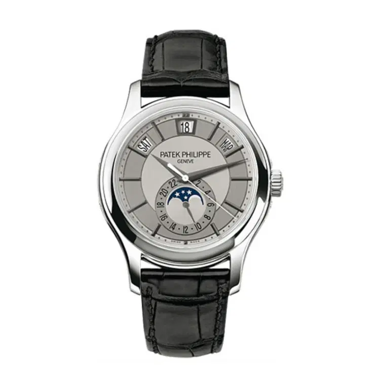Patek Philippe 5205G-001 Complications Rhodium Dial-Hover-Image