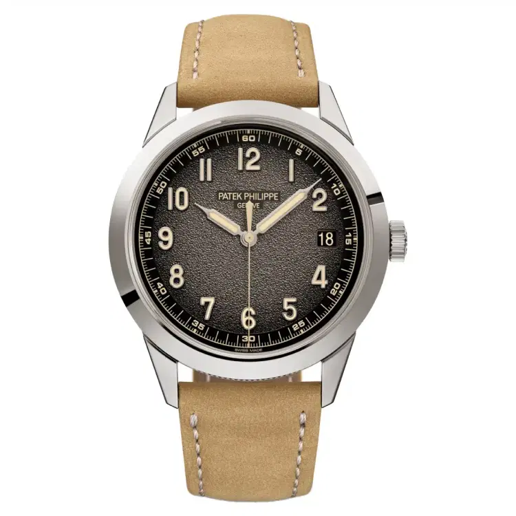 Patek Philippe 5226G Calatrava Self Winding Charcoal Gray Dial 40mm Watch-Hover-Image