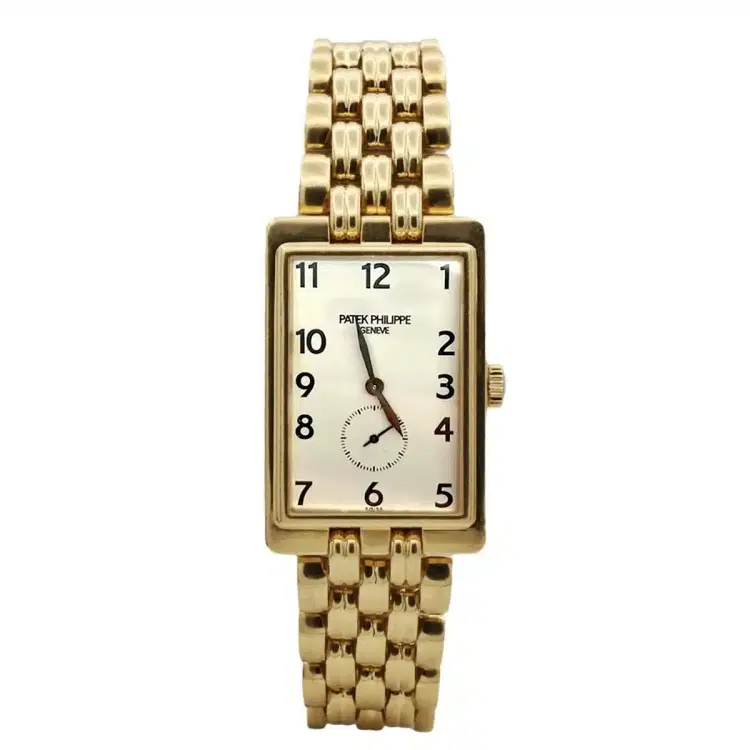 Patek Philippe Gondolo 5009/1J-051 18kt Yellow Gold with White Dial Mens Watch-Hover-Image