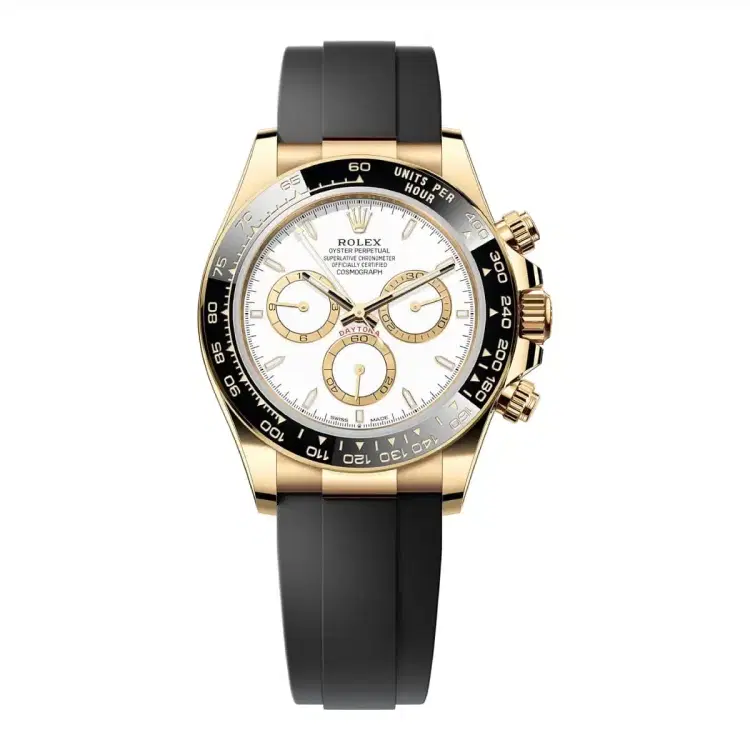 Rolex Daytona 126518ln-0002 White Dial Oysterflex Band-Hover-Image