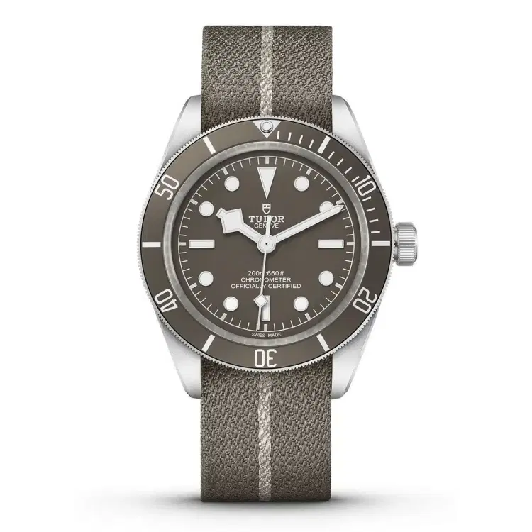 Tudor Black Bay Fifty-Eight 39mm 79010SG Taupe Domed Dial Fabric Strap-Hover-Image