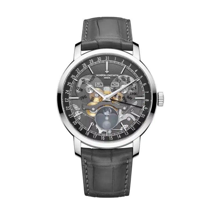 Vacheron Constantin 4020T/000G-B655 Traditionnelle Openface White Gold-Hover-Image