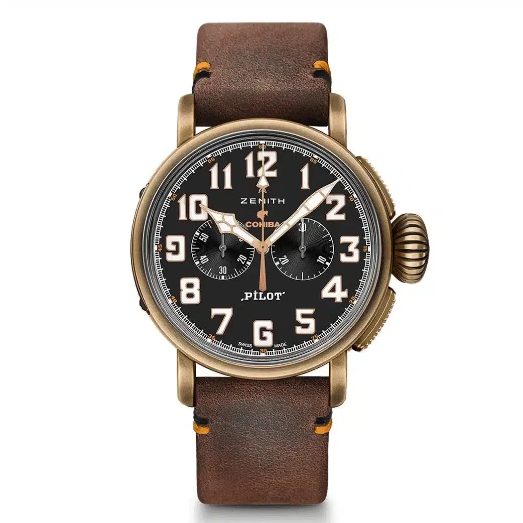 Zenith 29.2432.4069/27.C794 Pilot Type 20 Chronograph Cohiba Edition Watch