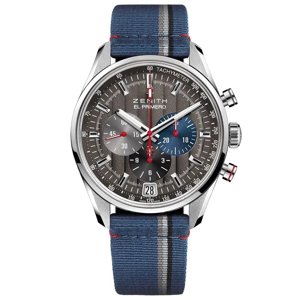 Zenith 03.2046.400/25.C802 El Primero Chronograph Automatic Grey Dial Watch