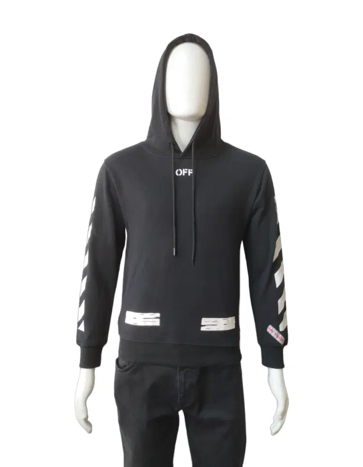 Off-White Black Seeing Things Hoodie-Hover-Image