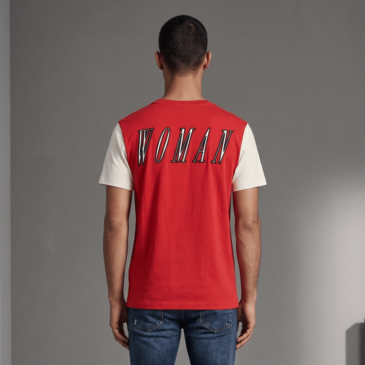 Off White Jockey Square Casual Tshirt Size S-Hover-Image