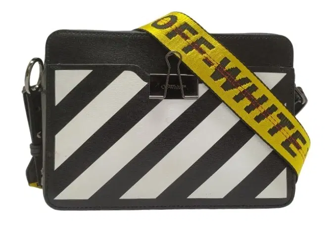 Off-White Binder Diag Camera Shoulder Bag