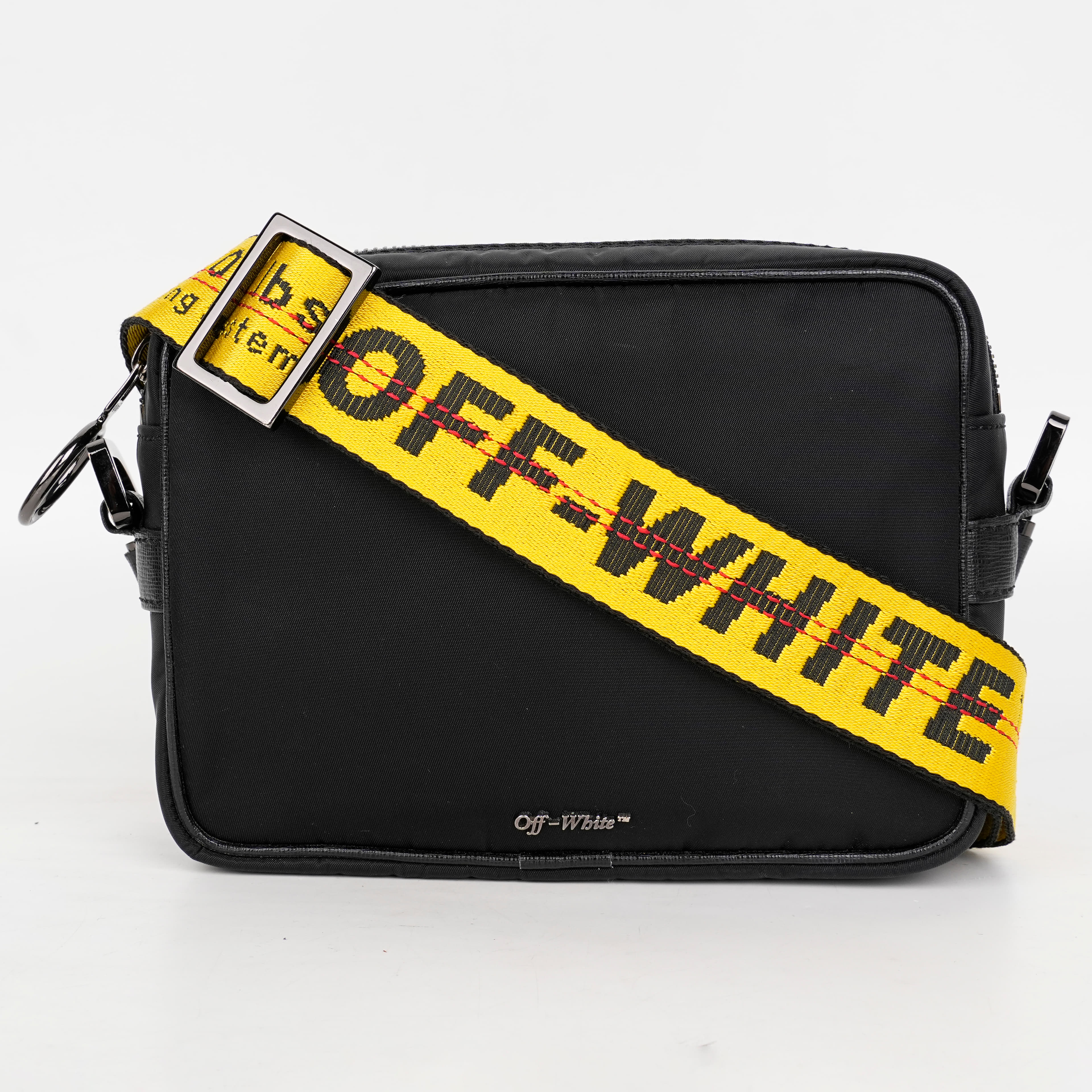 Off-White Nylon Crossbody Bag