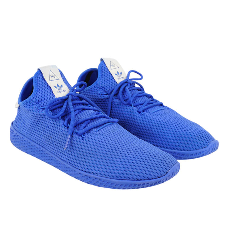 Size US 11 - Pharrell x Adidas Tennis Hu Solid Blue Sneakers-Hover-Image