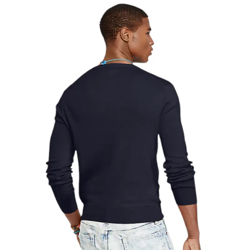 Polo Ralph Lauren Hunter Navy V Kneck Sweater