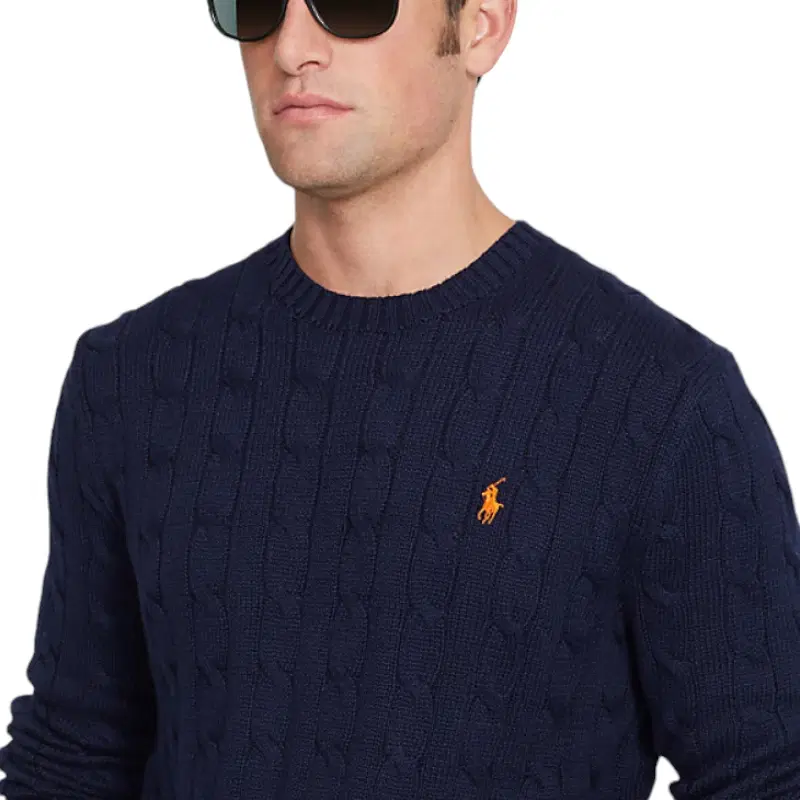 Polo Ralph Lauren Navy Cashmere Sweater 1
