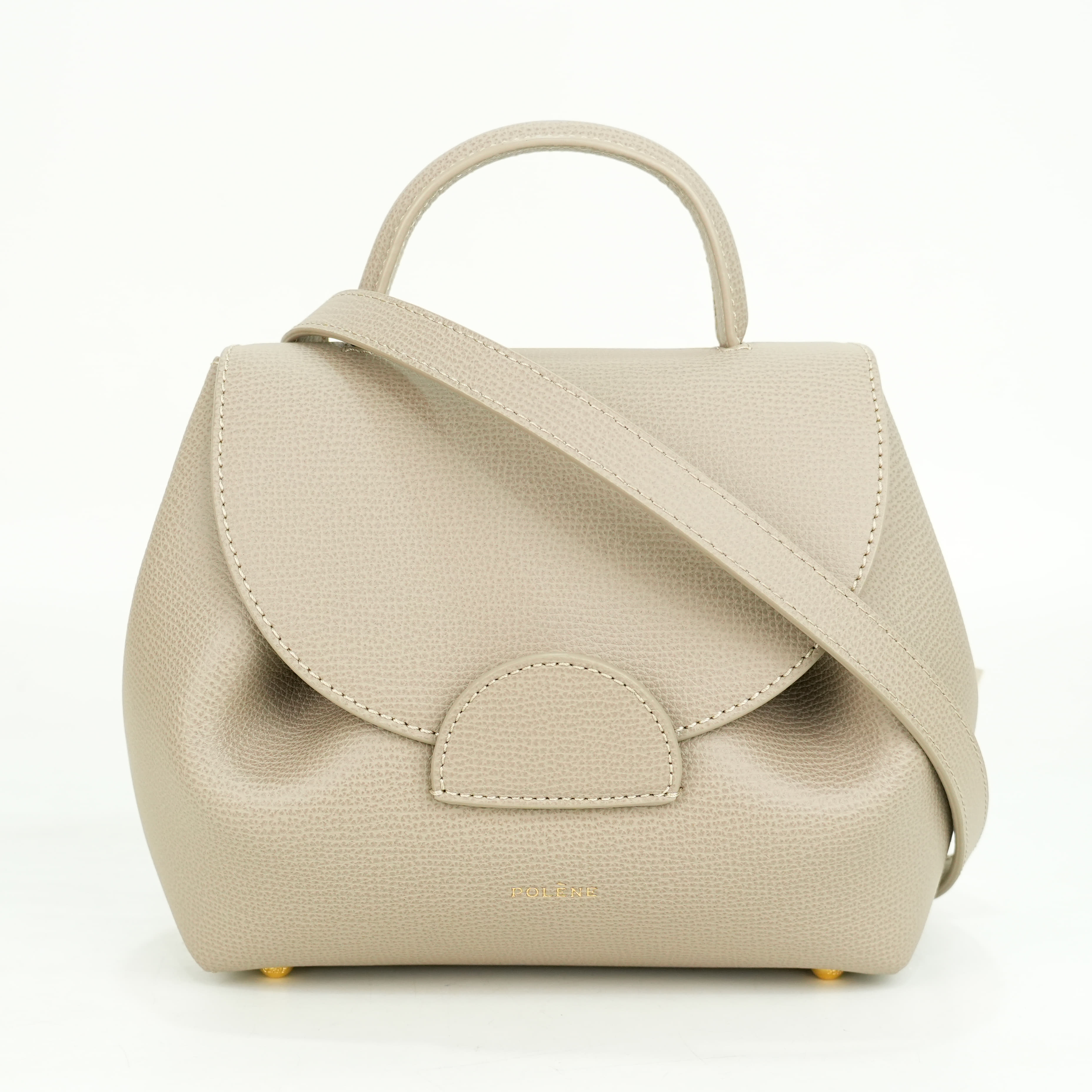Polene Numero Un Nano Edition Textured Taupe
