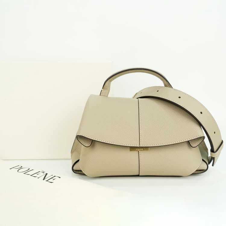 Polene Mokki Mini in Textured Taupe-Hover-Image