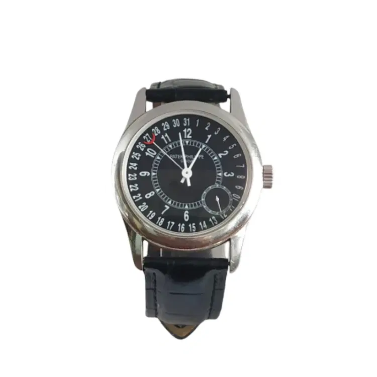 Patek Philippe Calatrava 18 Karat White Gold Watch-Hover-Image