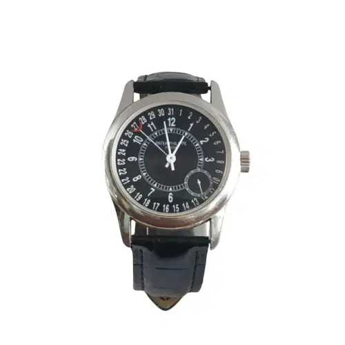 Patek Philippe Calatrava 18 Karat White Gold Watch-Hover-Image