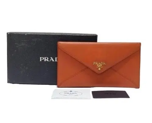 Prada Cammeo Vitello Leather Envelope Wallet-Hover-Image