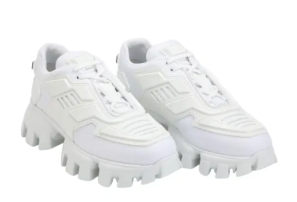 Size 39.5 - Prada White Prada Cloudbust Thunder Sneakers-Hover-Image