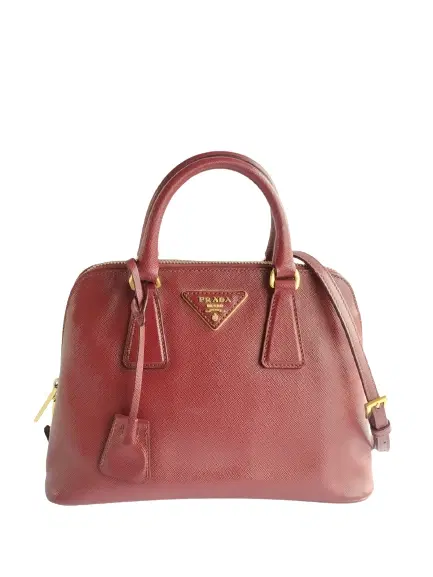 Prada Saffiano Lux Leather Promenade Shoulder Bag