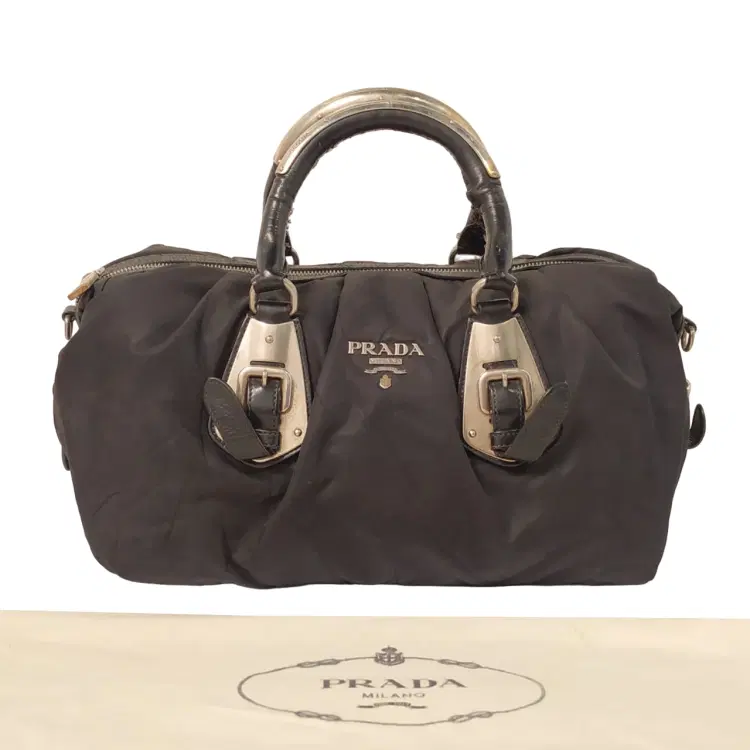 Prada Tessuto Nylon Satchel-Hover-Image