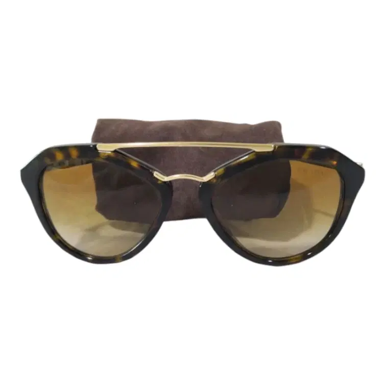 Prada Tortoise Frame SPR 12Q Cinema Sunglasses-Hover-Image