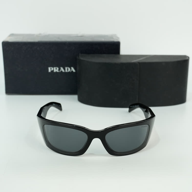 Prada SPRA14 Black Sunglasses-Hover-Image